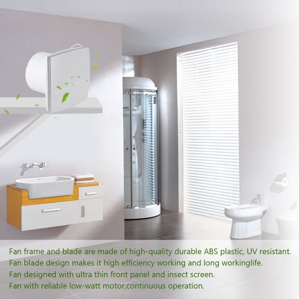 220v ventilationsfläkt badrum tak väggfäste fläkt hål storlek 150-180mm kök hem ventilationssystem