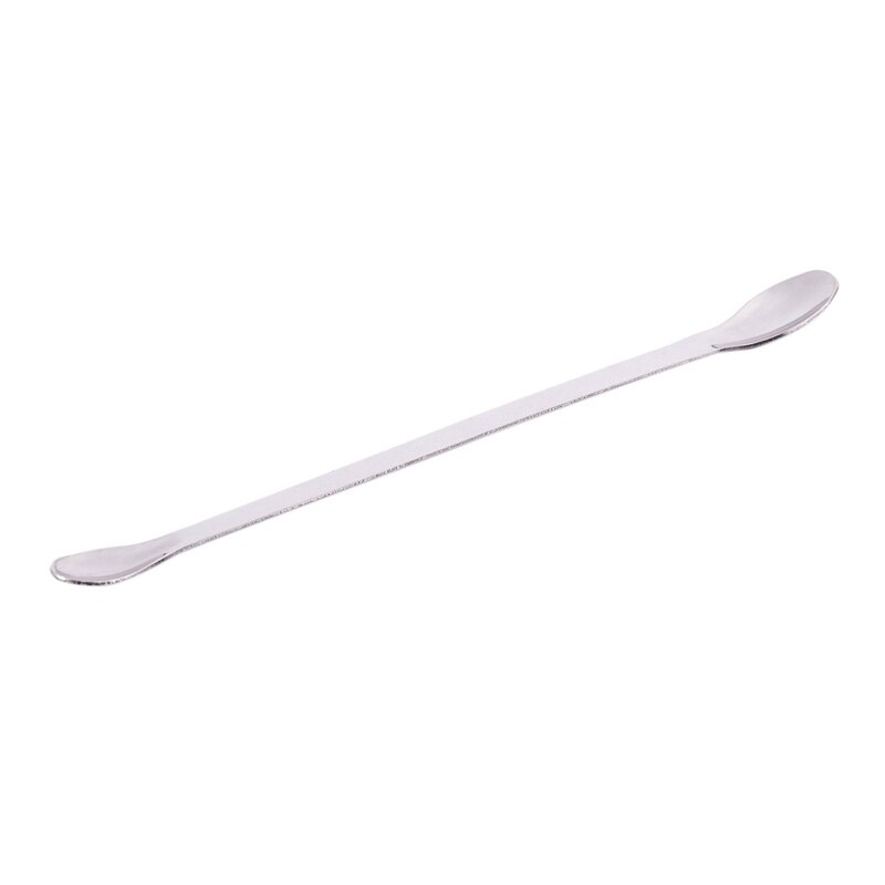 22cm Dual Headed Stainless Steel Reagent Sampling Spoon Mixer for Lab: Default Title