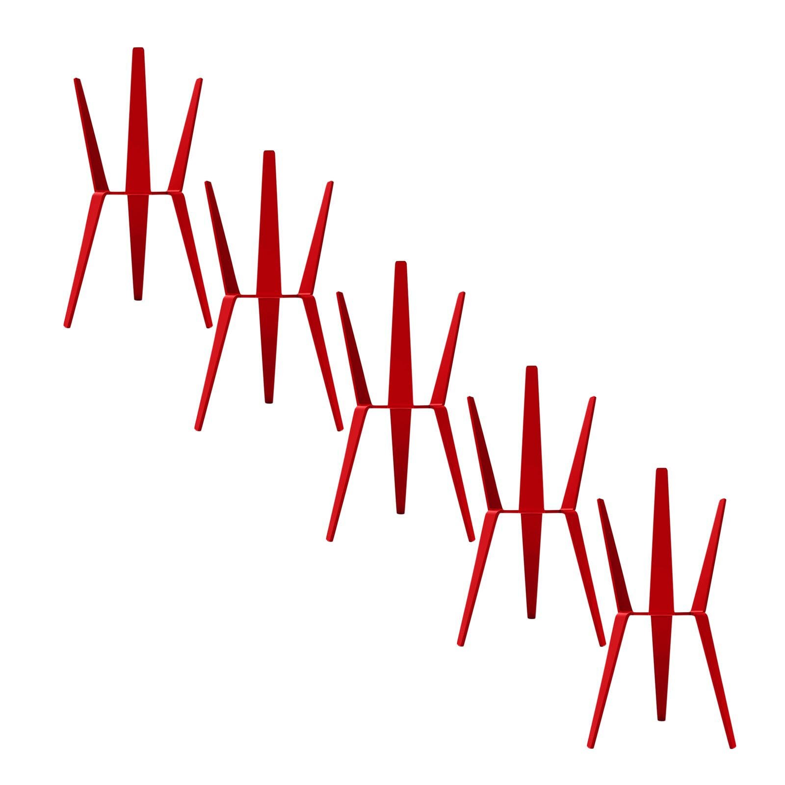 Plastic Tripod Simple And Fashionable Kitchen Decoration Support Stand Egg Rack Decoration Kitchen Decoration 1/3/5pc×bracket: C