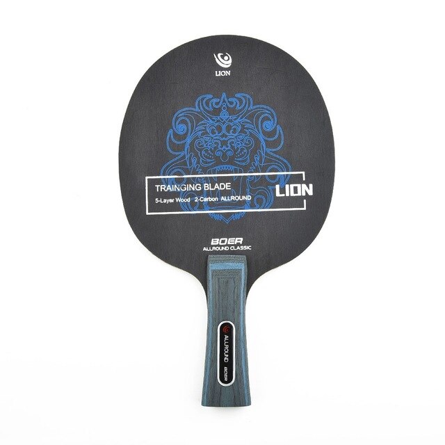 Raquette de Tennis de Table professionnelle à 7 plis, lame de Ping-Pong, accessoires de pagaie, légère et de: Type B Long handle