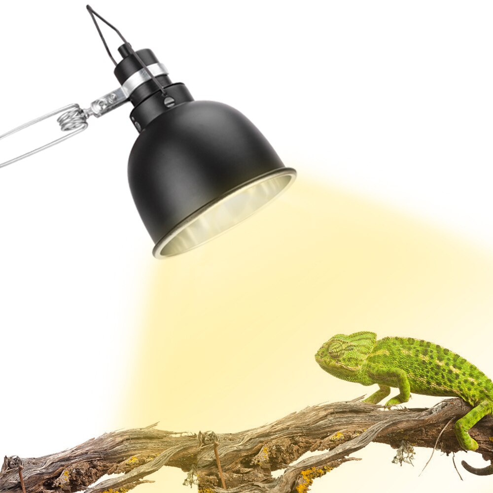 Reptiel Koesteren Lamp Keramische Lampenkap Werkt Met Verschillende Lampen Voor Hagedis Snake Aquarium,Clip Of Opknoping Installatie