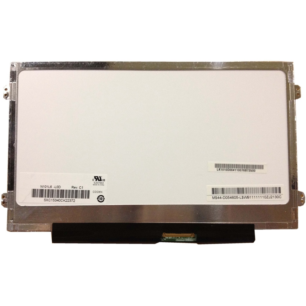 B101AW06 V.0 V.1 M101NWT2 R5 LTN101NT05 LTN101NT08 N101L6-L0D N101LGE-L41 B101AW02 1024X600 slim lcd led screen