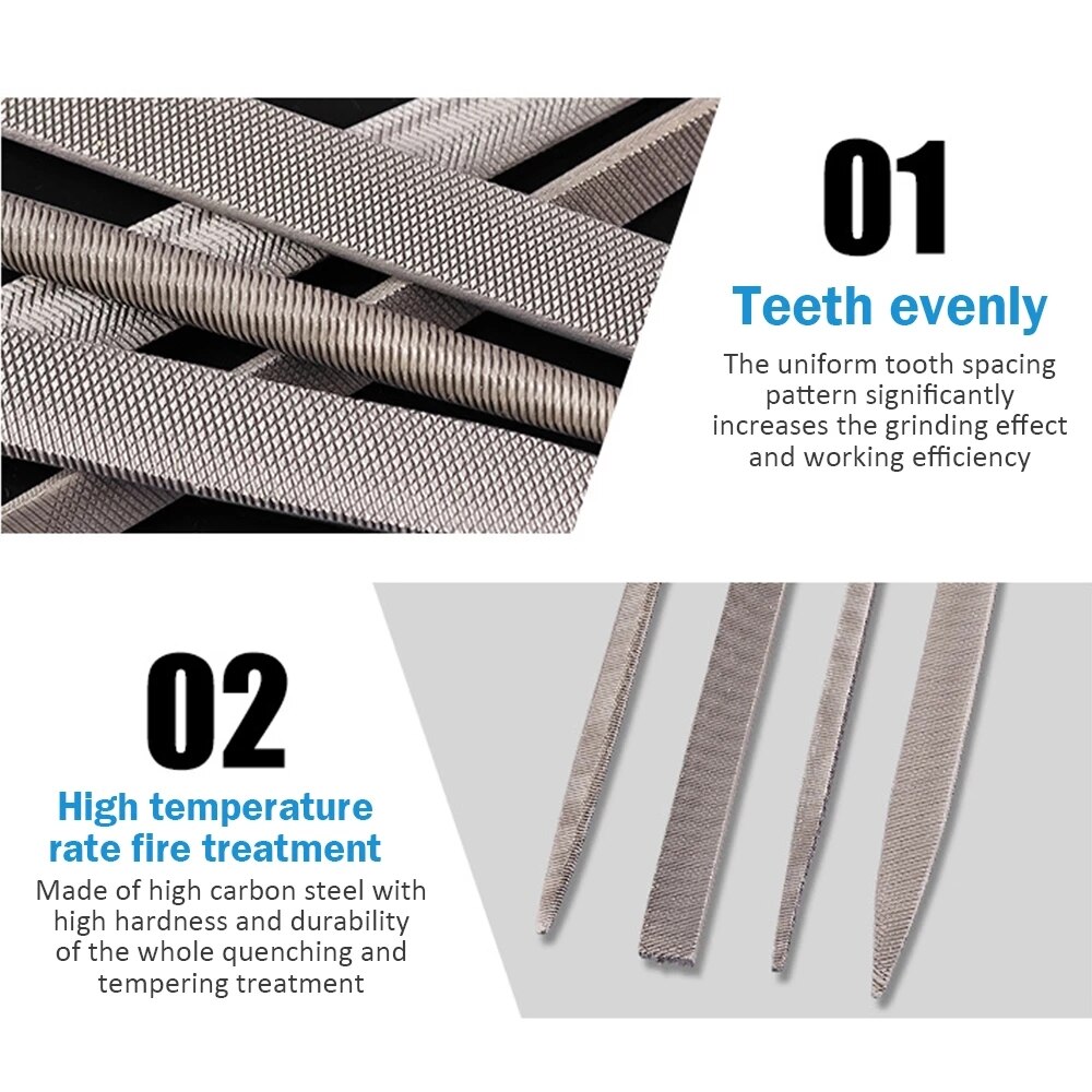 3/5/10 st diamant nål fil set filer reparation verktyg nål fil set för metall glas sten smycken träsnideri hantverk  s8 kca 64