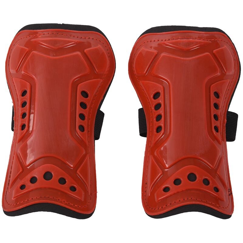 Heißer HG-Red Durable Neue 1 Paar Wettbewerb Pro Fußball Shin Schutz Pads Shinguard Protector
