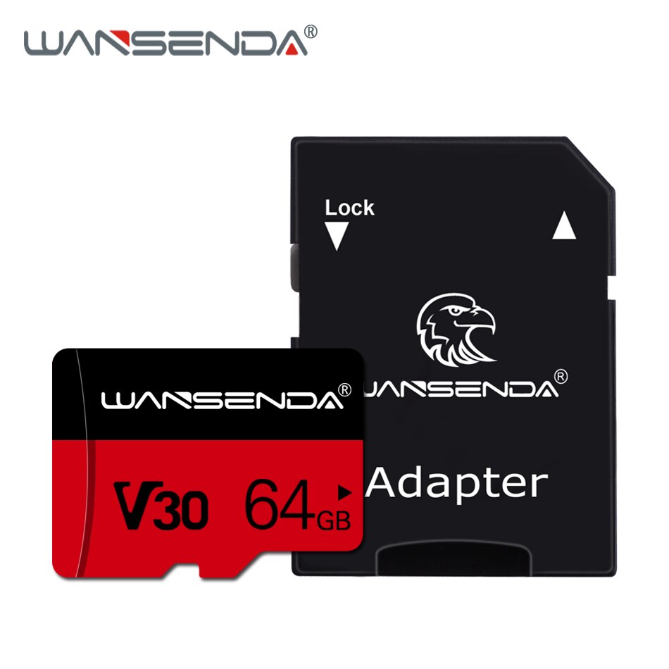 Originele Wansenda Micro-Sd-kaart 128Gb 64Gb 16Gb 8Gb 32Gb 4Gb Geheugenkaart tf-kaart Gratis Sd Adapter Met Retail Pakket