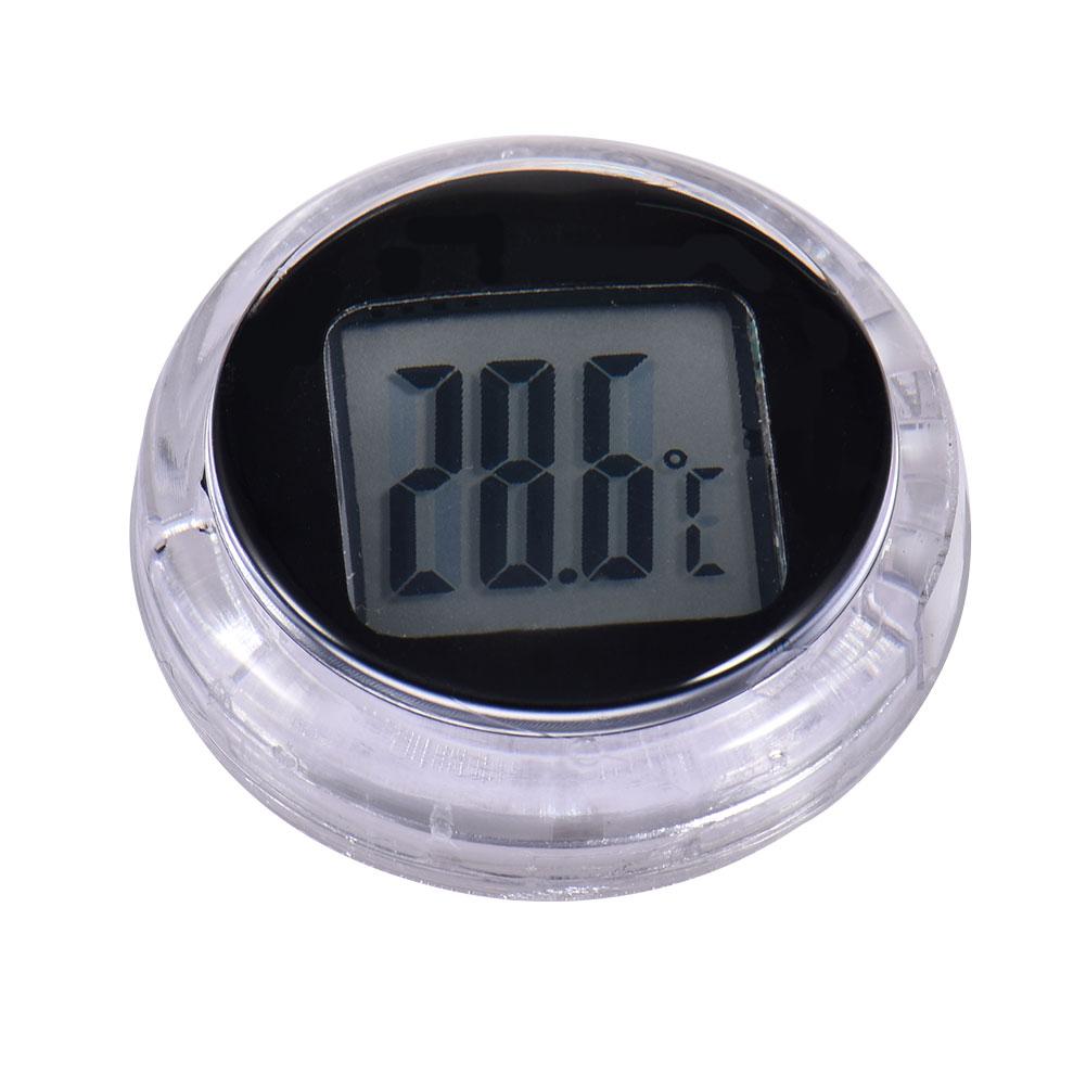 Motorfiets Meter Waterdicht Duurzaam Motorfiets Digitale Thermometer Klok Motor Interieur Horloges Instrument Accessoires: Default Title