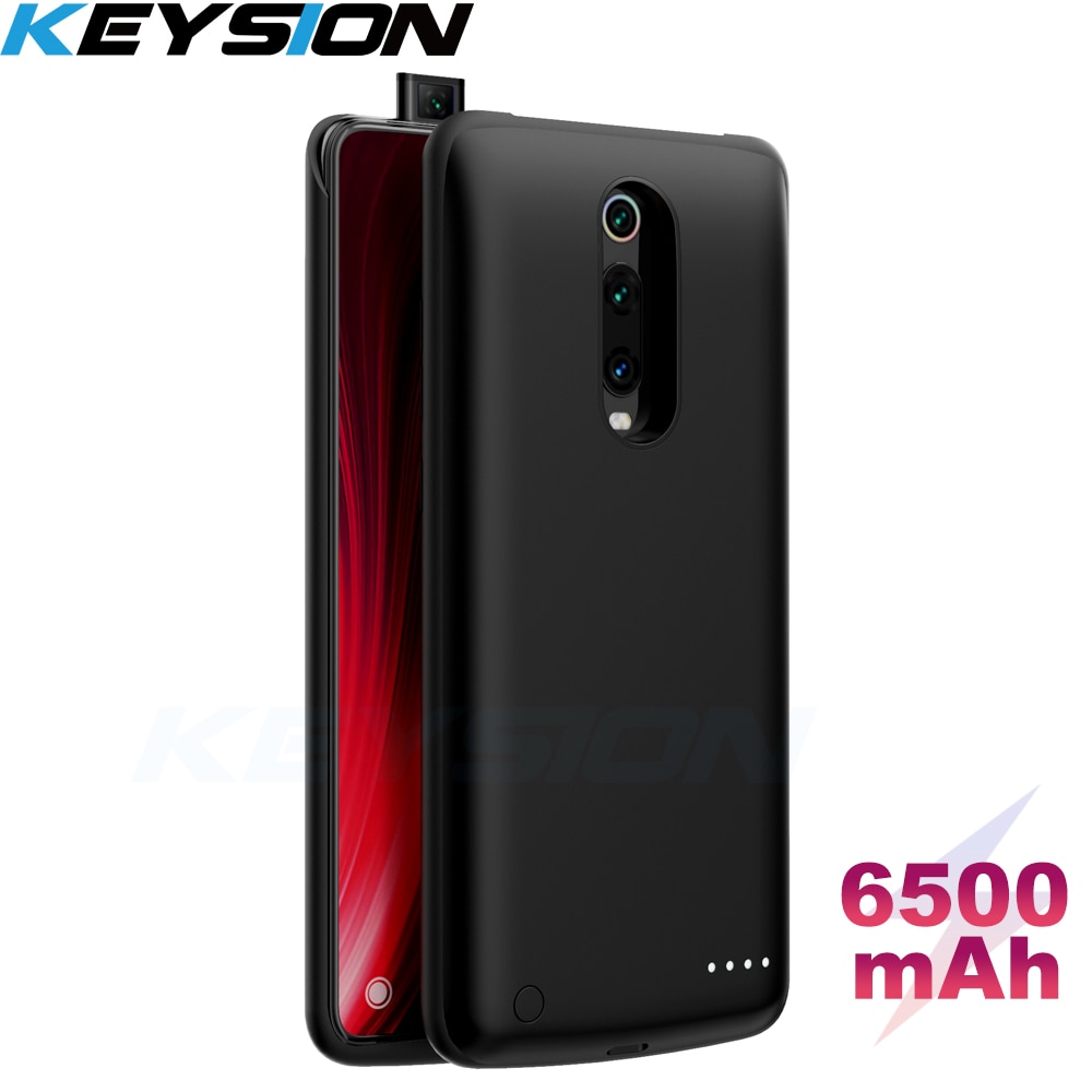 Boîtier de batterie Portable KEYSION 6500 mAh pour batterie rouge mi K20 K20 Pro boîtier de charge de batterie externe pour Xiao mi mi 9 T mi 9 T Pro