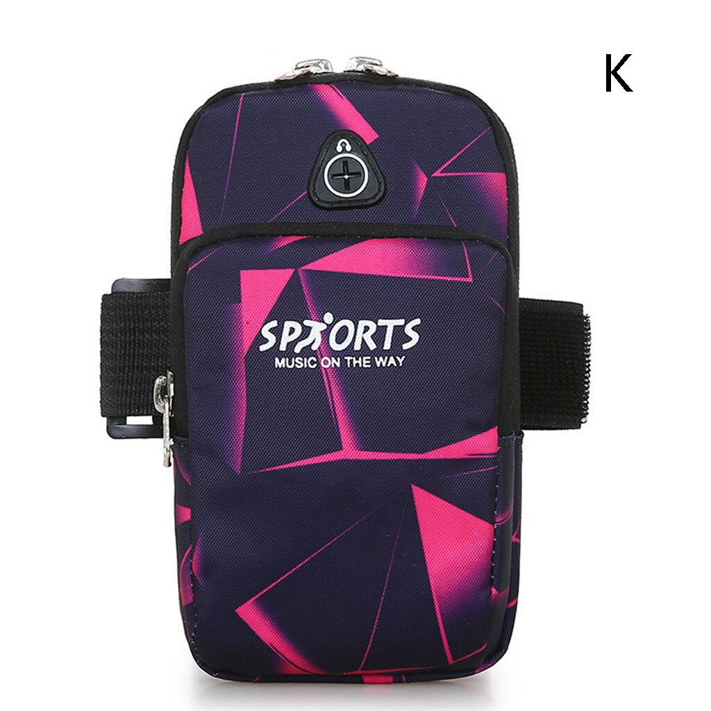 Universal armbånd sport telefon etui arm telefon holder sports mobil taske hånd smartphones til sport løb armbånd taske  #t1p: K