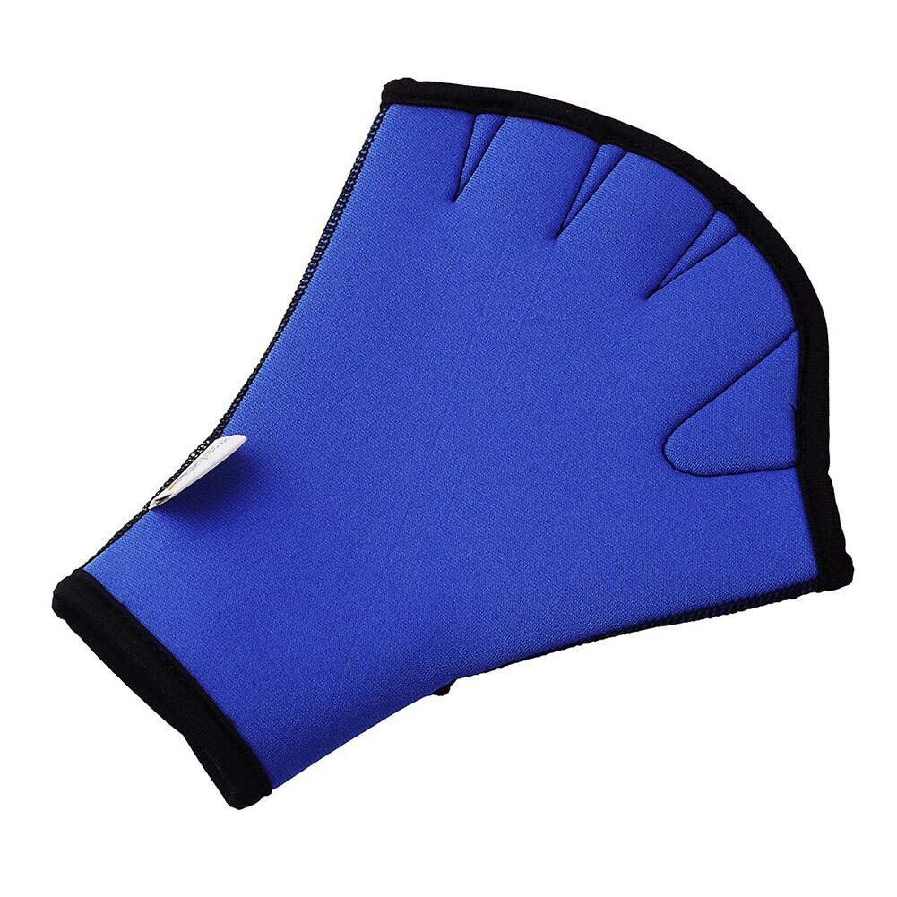 1 paar Schwimmen Handschuhe Aquatische Fitness Wasser Widerstand Aqua passen Paddel Ausbildung Finger Handschuhe ENA88