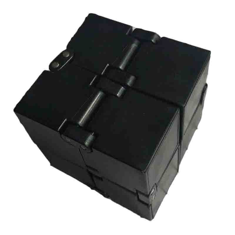 Infinite Cube Toys Relieve Stress and Anxiety for Children and Adults Magic Reliever Autism Toy Relax Toy: Black