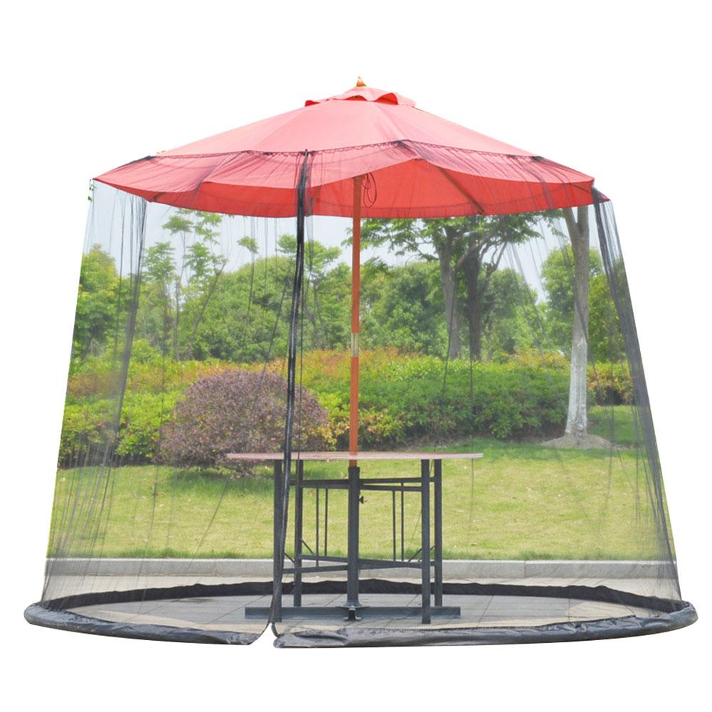 Outdoor Mosquito Net Patio Umbrella Cover Mosquito Netting Screen UV Resistant Mosquito Netting For Outdoor Yard Camping: A