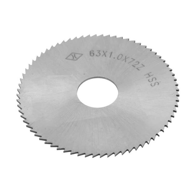 Lame de scie circulaire à 72 dents en acier rapide, accessoire de disque de coupe 63x1x16mm