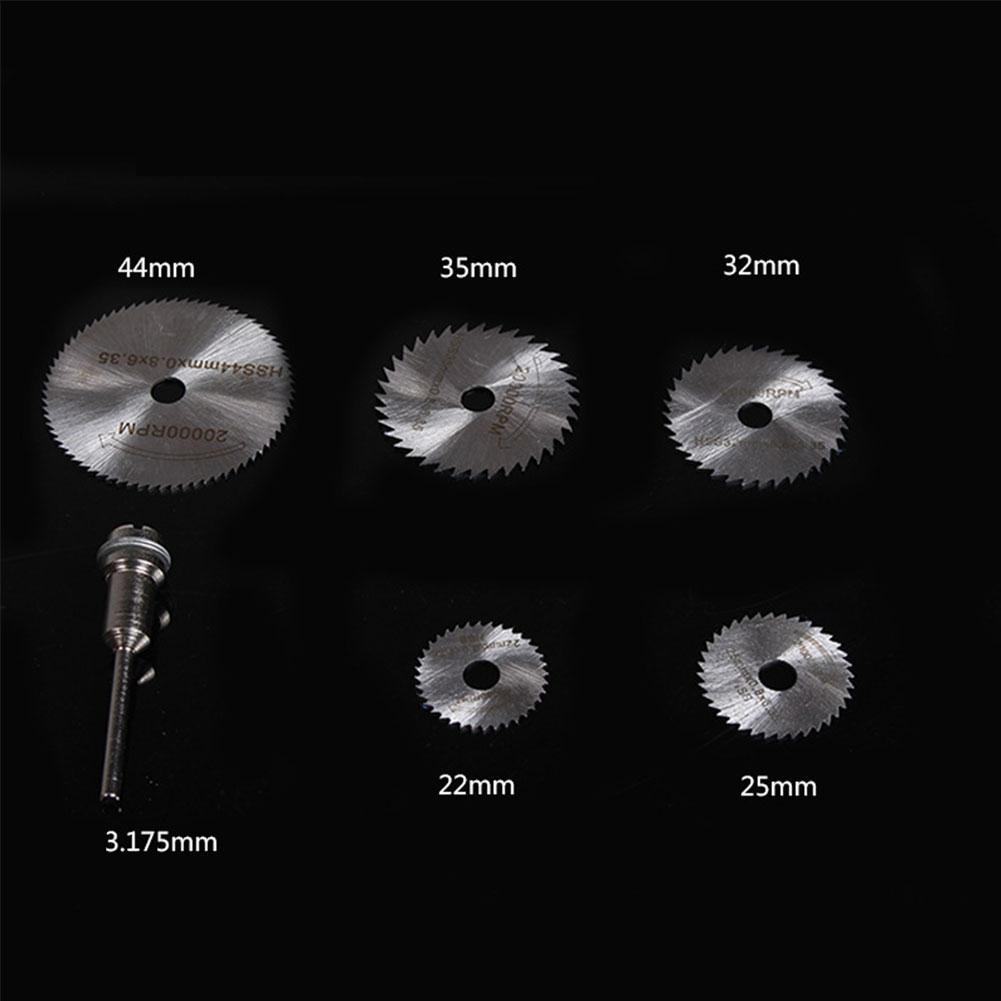High Speed Steel Cutting Blade Circular Saw Blade Cutting Disc Rotating Drilling Tool Accessories Set Tool Wood Plastic Cut Off