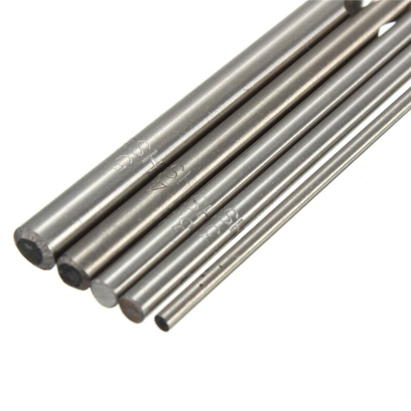 DANIU 1 pièce 2mm à 5mm diamètre Extra Long HSS foret hélicoïdal tige droite 160mm tarière bois foret