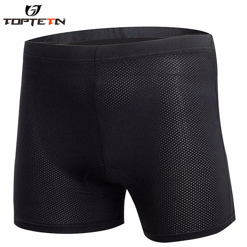 Fietsbroek Met Zachte Pad Unisex Fiets Comfortabel Ondergoed Silicagel Padded Fiets Korte Broek 6 Size Shorts