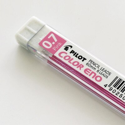 1pc japan pilot mekaanista kynää 0.7mm pyyhittävää karkkia värikynä kynä opiskelija toimisto maalaus paperitavarat tuki kawaii: Täyttö vaaleanpunainen