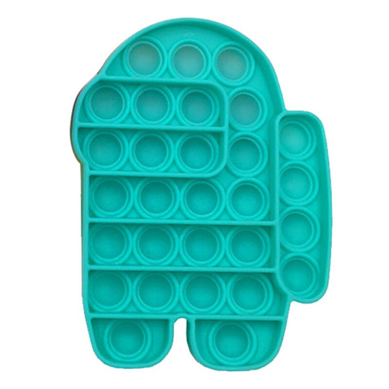 Zappeln Spielzeug 21/23PCS Anti Stress Spielzeug Set Sensorischen Antistress Relief Autismus Angst Anti Stress Blase für kinder Erwachsene: Among us Green