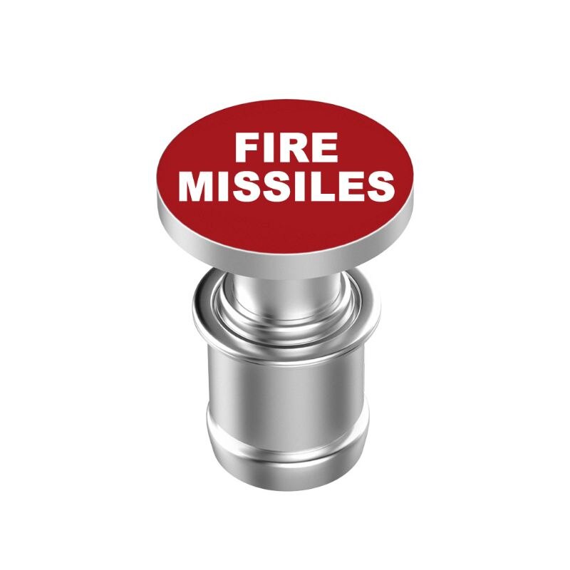 Car Cigarette Lighter EJECT FIRE MISSILE Button Fits Most Automotive Vehicles: A