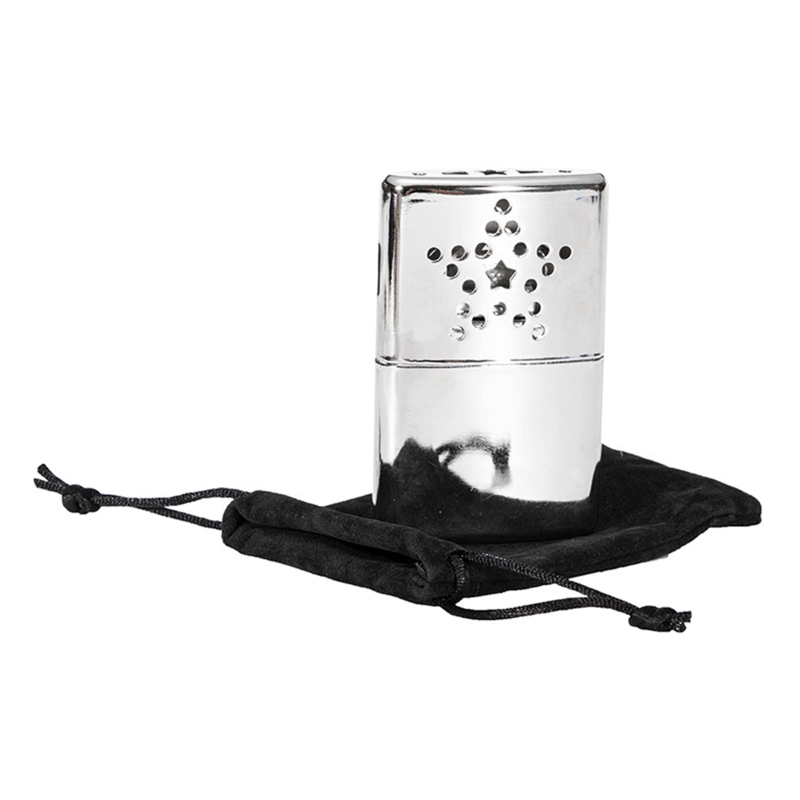 Refillable Hand Warmers Portable Body Heaters Pocket Warmer for Burner Easy to C: army green