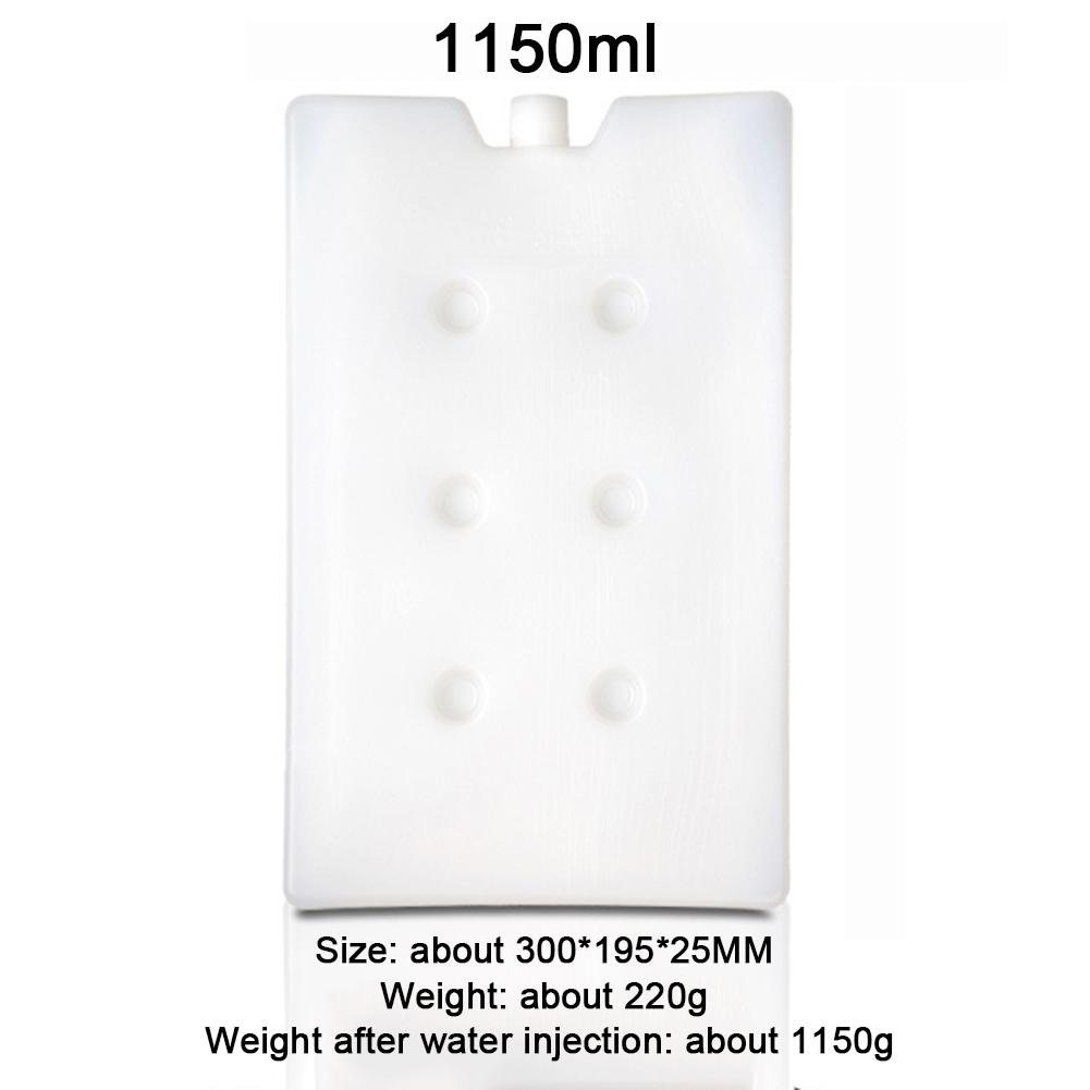 Reusable Ice Packs Refrigerated Cooling And Fresh-Keeping Ice Box For Camping Picnic Lunch Container Food Preservation: 1150ml