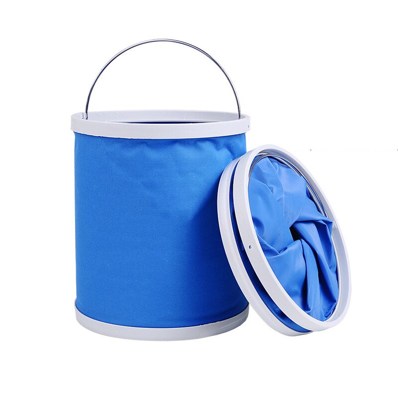 Folding Bucket Portable Wash Outdoor Fishing Bucket Car Storage Box Car Wash Mop Bucket Cleaner