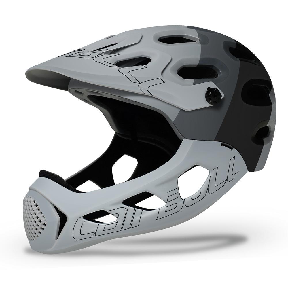 Vtt Cross-country Vélo Casque Intégral Sports Extrêmes Casque De Sécurité Pour le Cyclisme En Plein Air Casques: Black ash