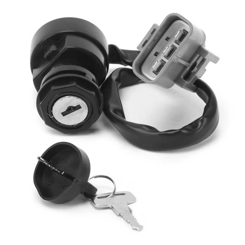 Ignition Switch Ignition Lock 3 Wire Replacement for YAMAHA ATV BIG BEAR 400 YFM400 for Motorcycle