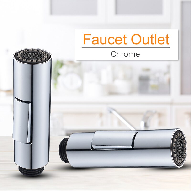 ROVOGO Kitchen Faucet Sprayer Head, Pull Out Faucet Spray Head Nozzle Pull Down Kitchen Faucet Spout Replacement Part