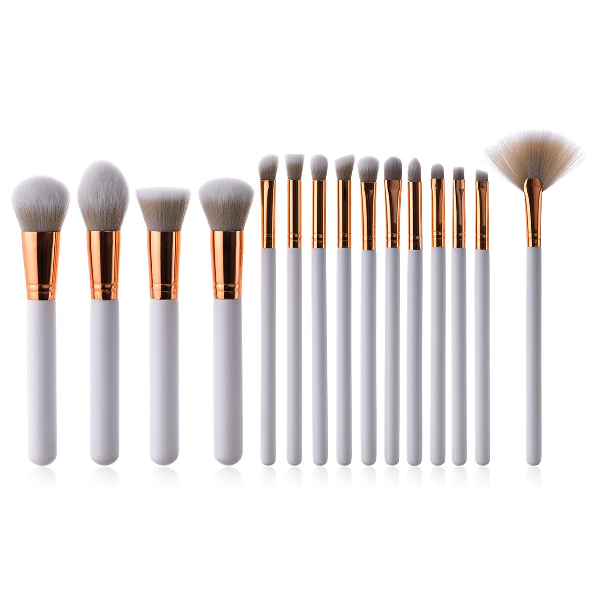 1/7/10/15 stuks make-upkwastenset cosmetische poeder foundation oogschaduw eyeliner kwastenset make-upkwasten