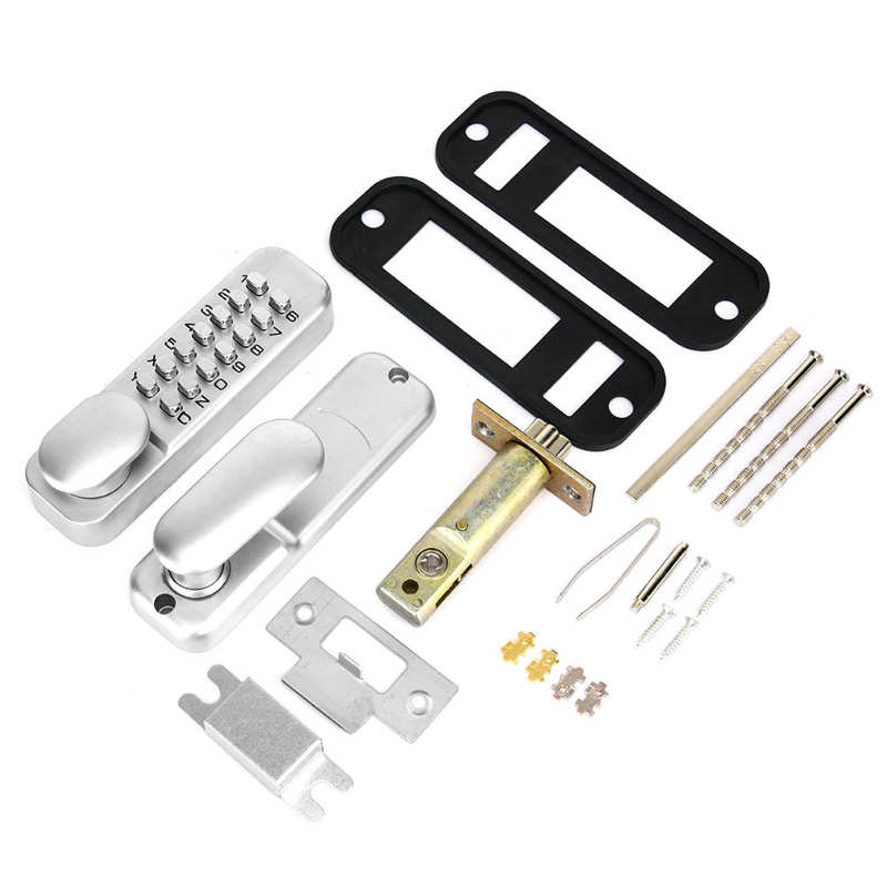 electric lock Waterproof Keyless Door Lock Combination Password Fireproof Keypad Door Lock for Home Office electronic door lock