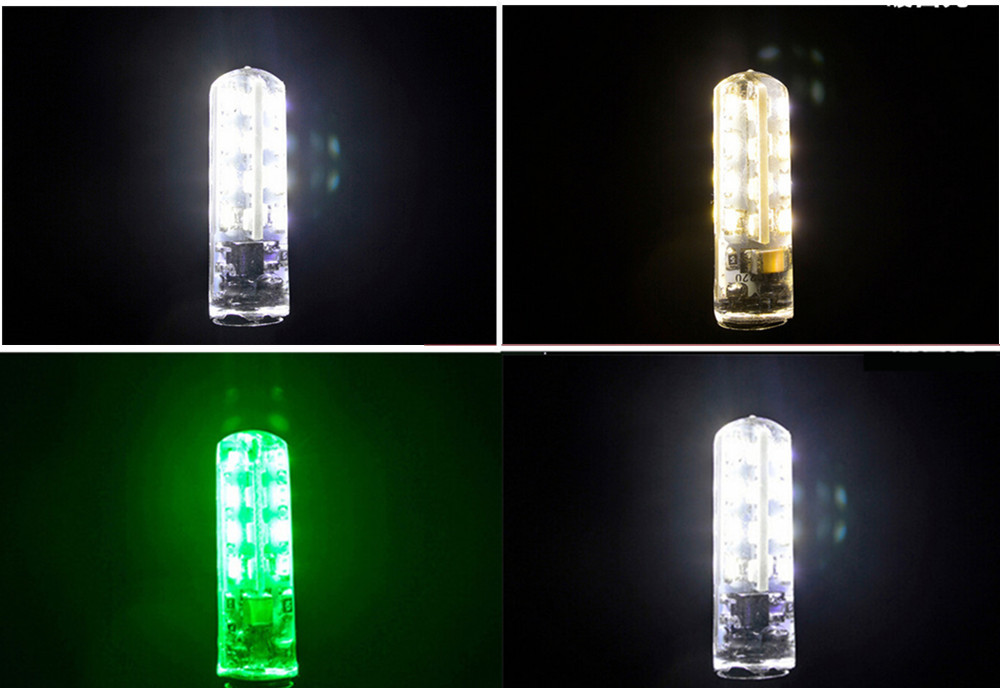 G4 LED colors 220v G4 LED Blue red G4 220V green led Ｇ4 Energy saving LED 220V G4 green chandelier bulb crystal bulb led
