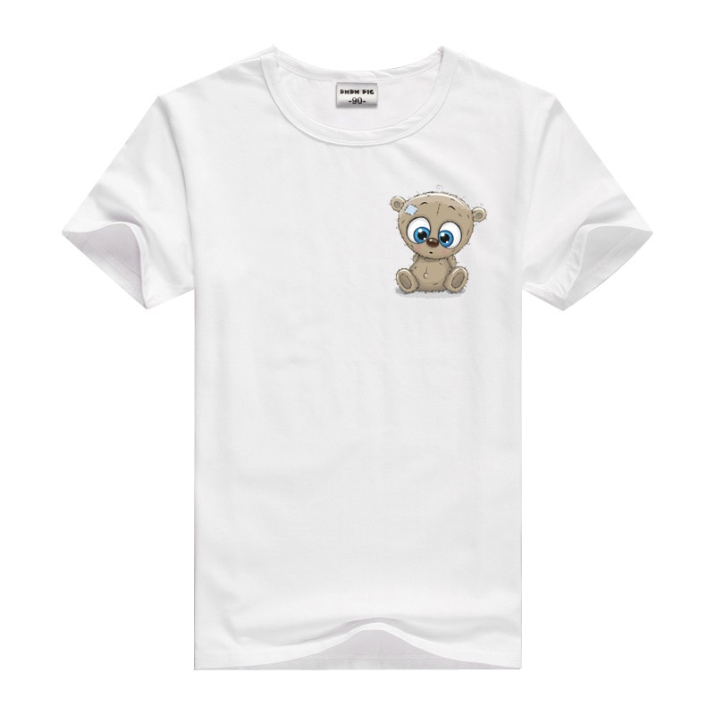 DMDM cochon bébé été T-shirt dessin animé imprimé hauts t-shirts enfants enfants vêtements de sport coton à manches courtes T-shirt pour les filles garçons