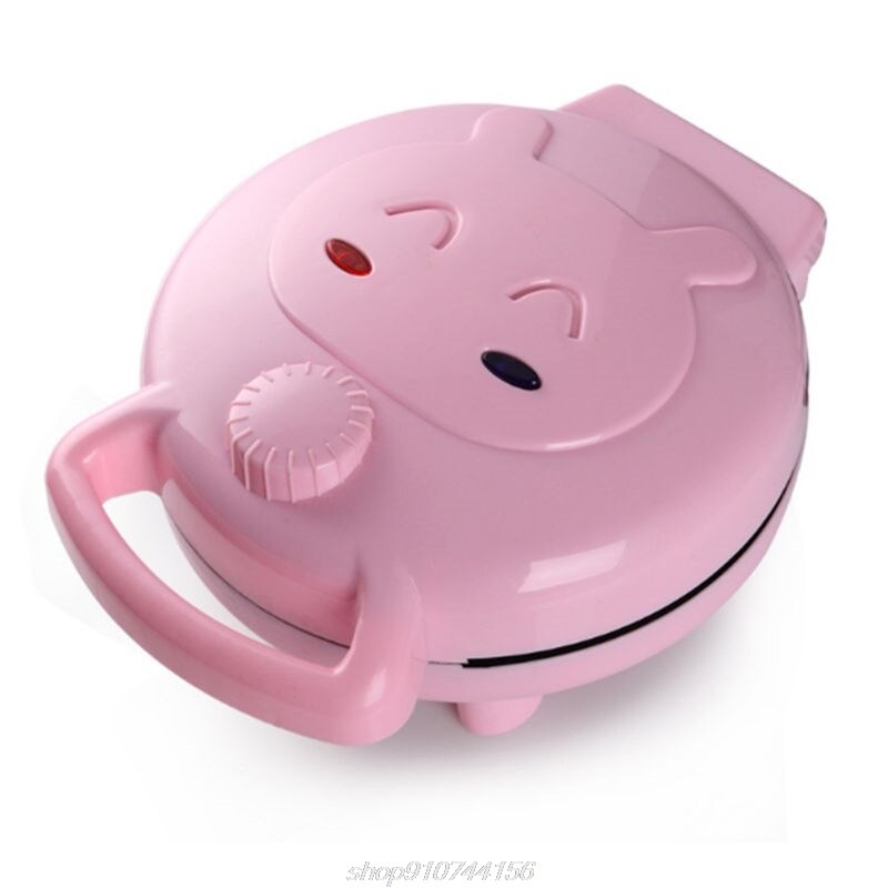 220V Electric Automatic Cake Machine Mini Cartoon Waffle Sandwich Baking Breakfast Maker UK Plug N3 20