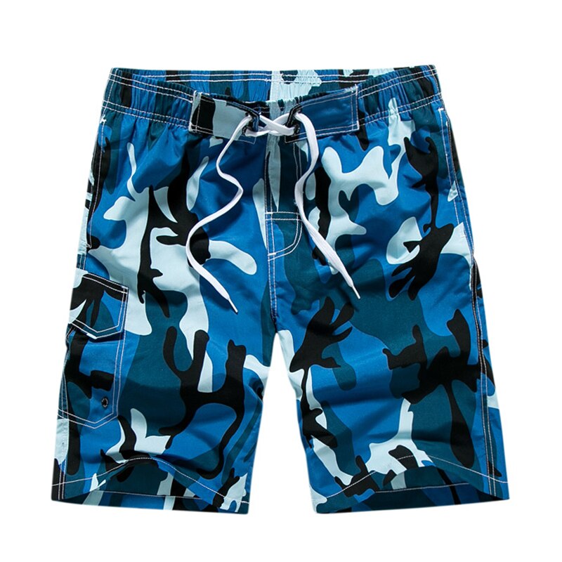 Pantalones cortos de camuflaje para hombre y adulto, Shorts deportivos de secado rápido, , para playa, novedad