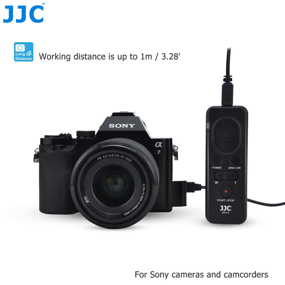 JJC – télécommande à obturateur RM-VPR1, pour Sony A7 IV A7 III A7 II RX100 V RX100M3 RX100 A6400 A6300 A6000 ZV1 DSLR