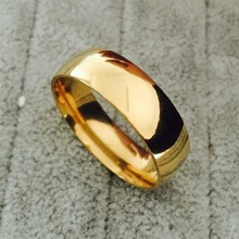 Populaire Vintage plated ring bruiloft verlovingsringen voor vrouwen/mannen rvs sieraden Gratis winkelen