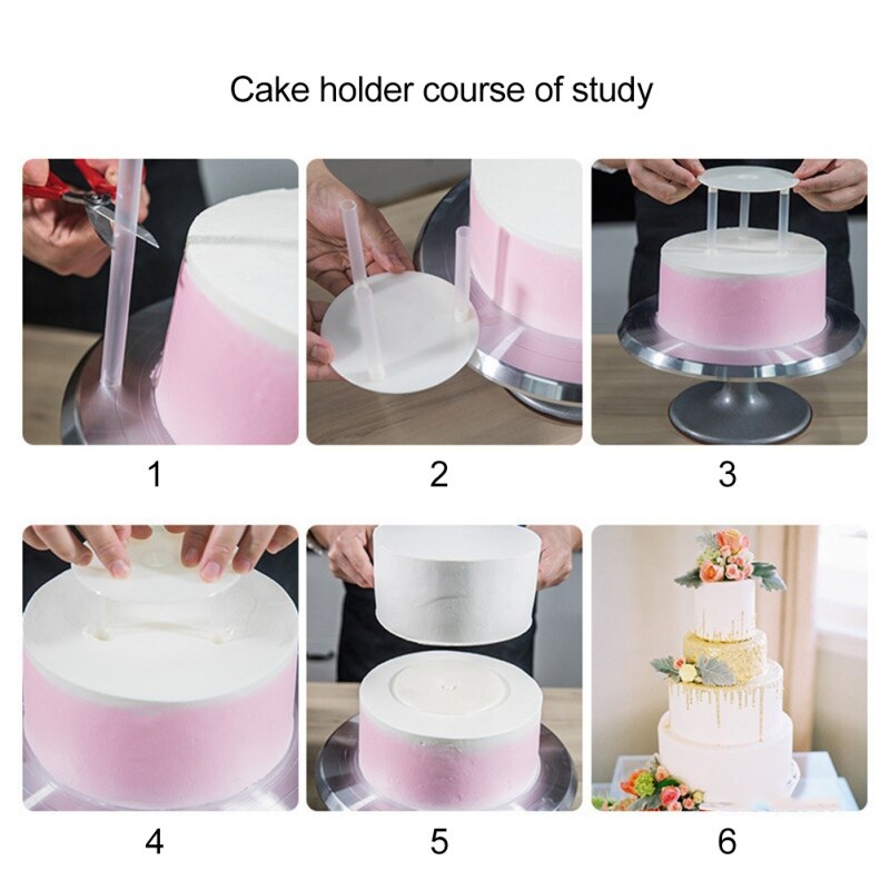 Kage stable beslag støtte ramme kage stativer til bryllup diy dessert fremstilling værktøj kage stand
