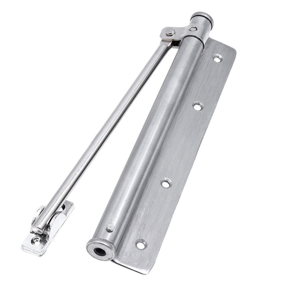 Simple Door Closer Fire Rated Door Hardware Spring Strength Adjustable Automatic Mounted Closing Mini Surface J4W2