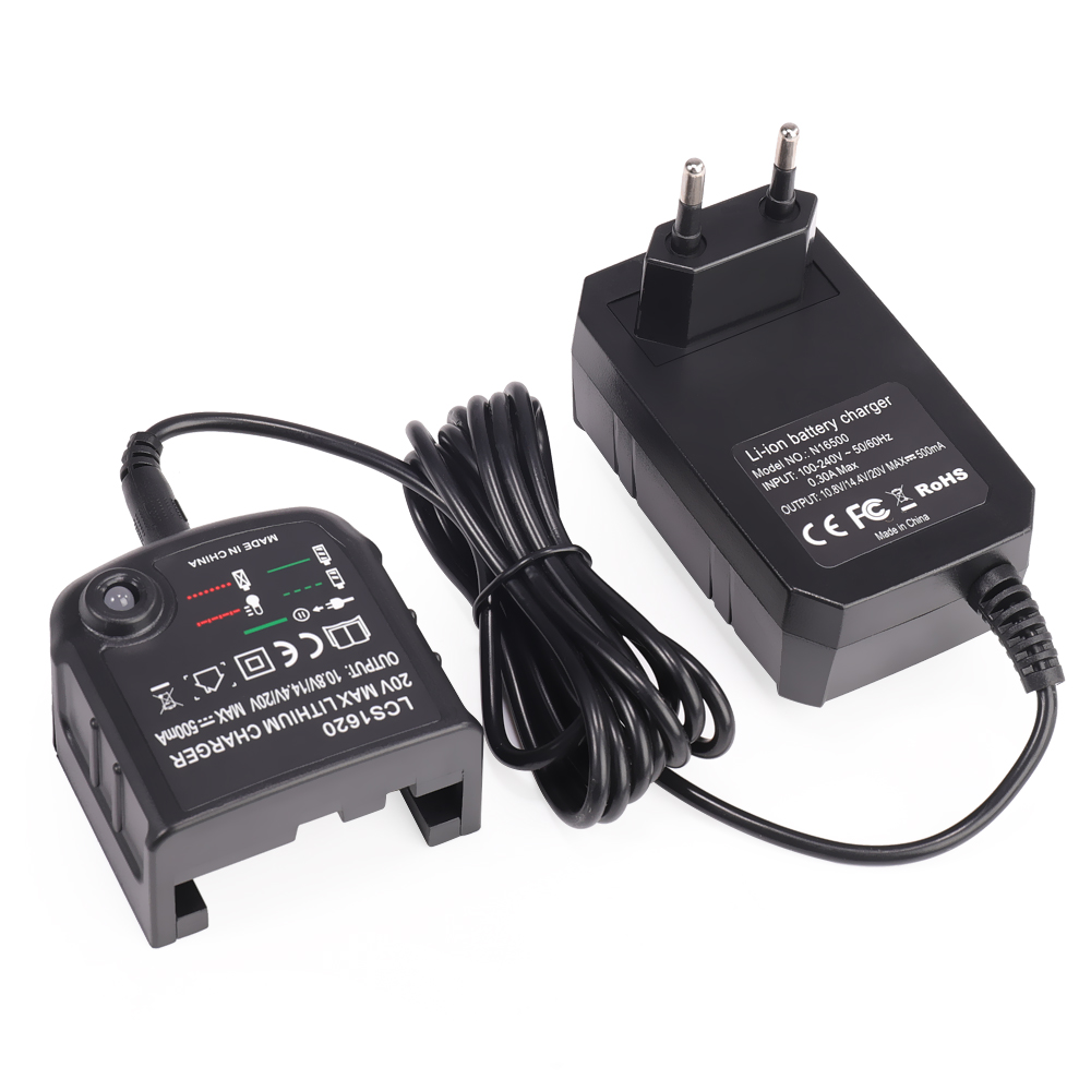 Til black decker li-ion batterioplader 10.8v 14.4v 20v serise lbxr 20 lb20 lbx 20 lbx 4020 elektrisk boremaskine skruetrækker værktøj batteri