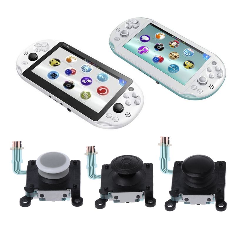 Original izquierda derecha 3D botón Control analógico Joystick reemplazo para Sony PlayStation PS Vita PTV 2000