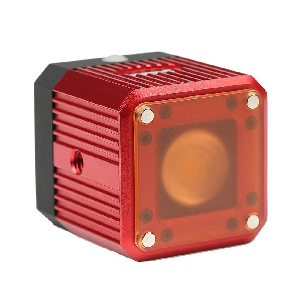 Wasserdichte Aluminium Legierung Cube LED Video Licht Tauchen Füllen Licht Strobe Flash für GoPro Action Kamera Smartphone Drone