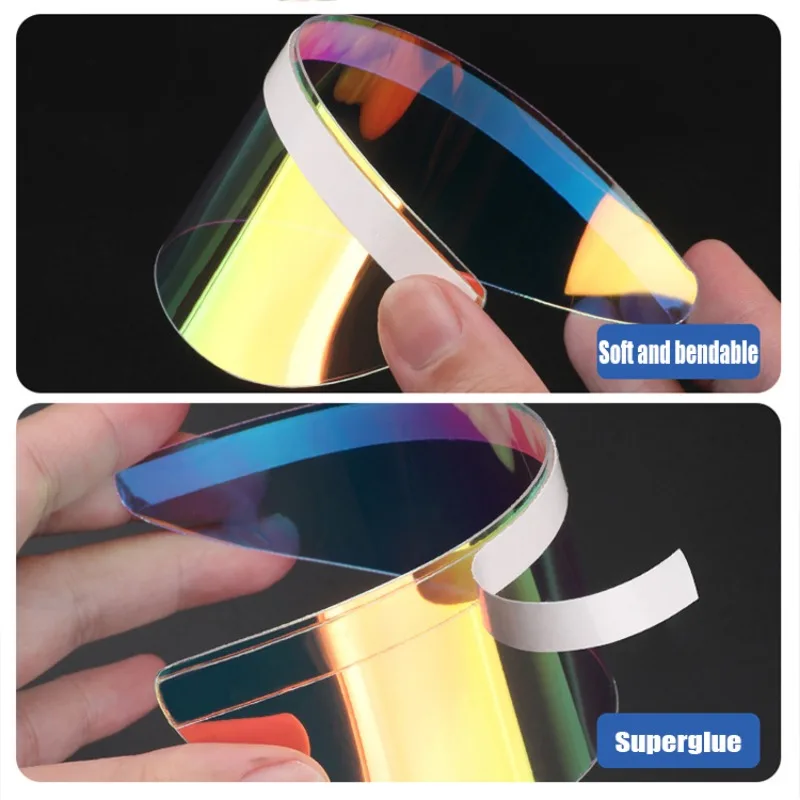 2 pçs espelho retrovisor do carro chuva sobrancelha viseira de fibra carbono vista traseira viseira sol lâminas à prova chuva adesivo decoração do carro acessórios