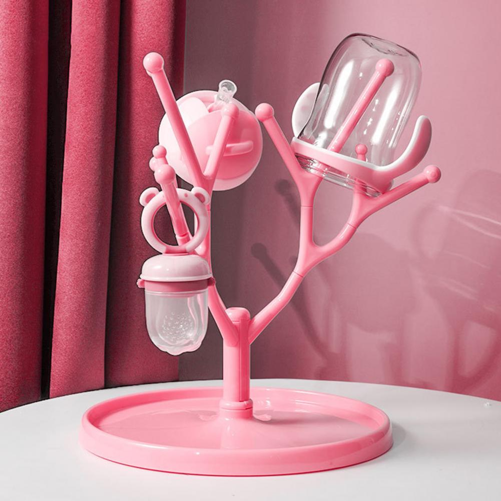 New Bottle Dry Rack biberon scarico stendini blu rosa biberon pulizia asciugatrice scolapiatti stendino