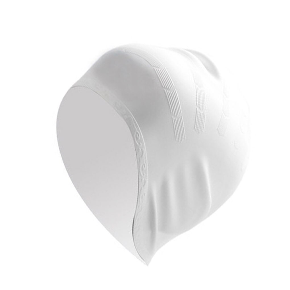 FangNymph BOIHON Silicone Swimming Caps Women Long Hair Swim Hat Cover Protect Ears Sports Pool Cap