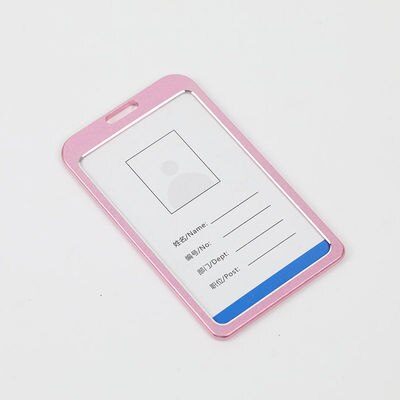 Student Card Holder Id Card Holder for Bank Cards Aluminum Pass Case School Office Nurse Supplies: NO.5