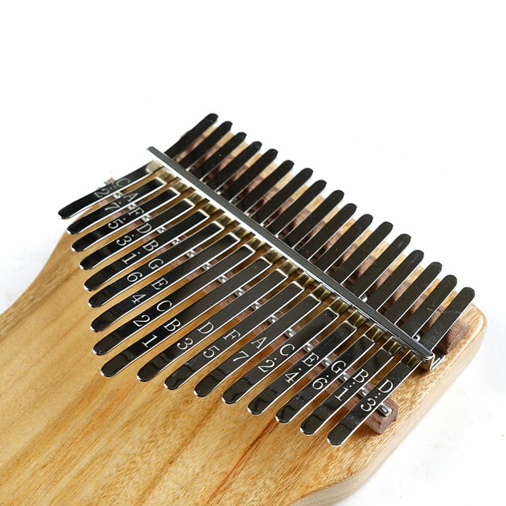 GECKO 17 Keys Kalimba Thumb Piano B Tune Camphor Wood Finger Percussion Music Instrument Mbira Likembe Sanza with Tuning Hammer