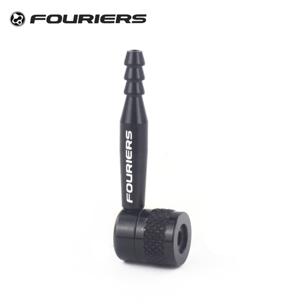 Fouriers Bicycle Disc Wheel Valve 90 Degree Floor Pump Valves Adapter Presta Valve Conversion Tube Extender Bicycle Accesories