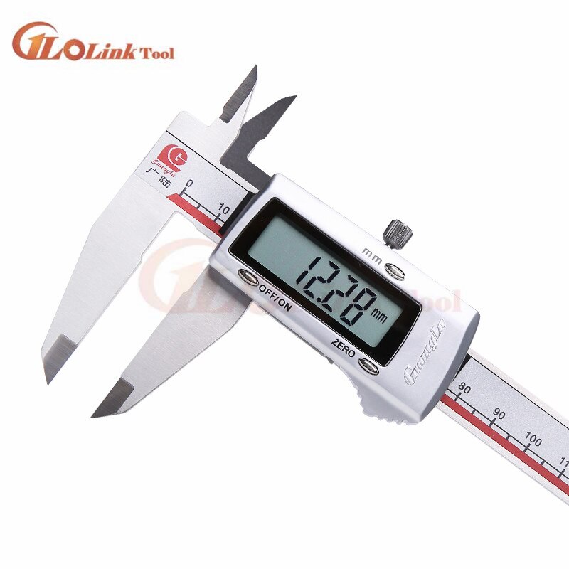 GUANGLU Digital Caliper 6" 0-150mm/0.01 Electronic Stainless Steel Vernier Calipers Micrometer Measuring Tools