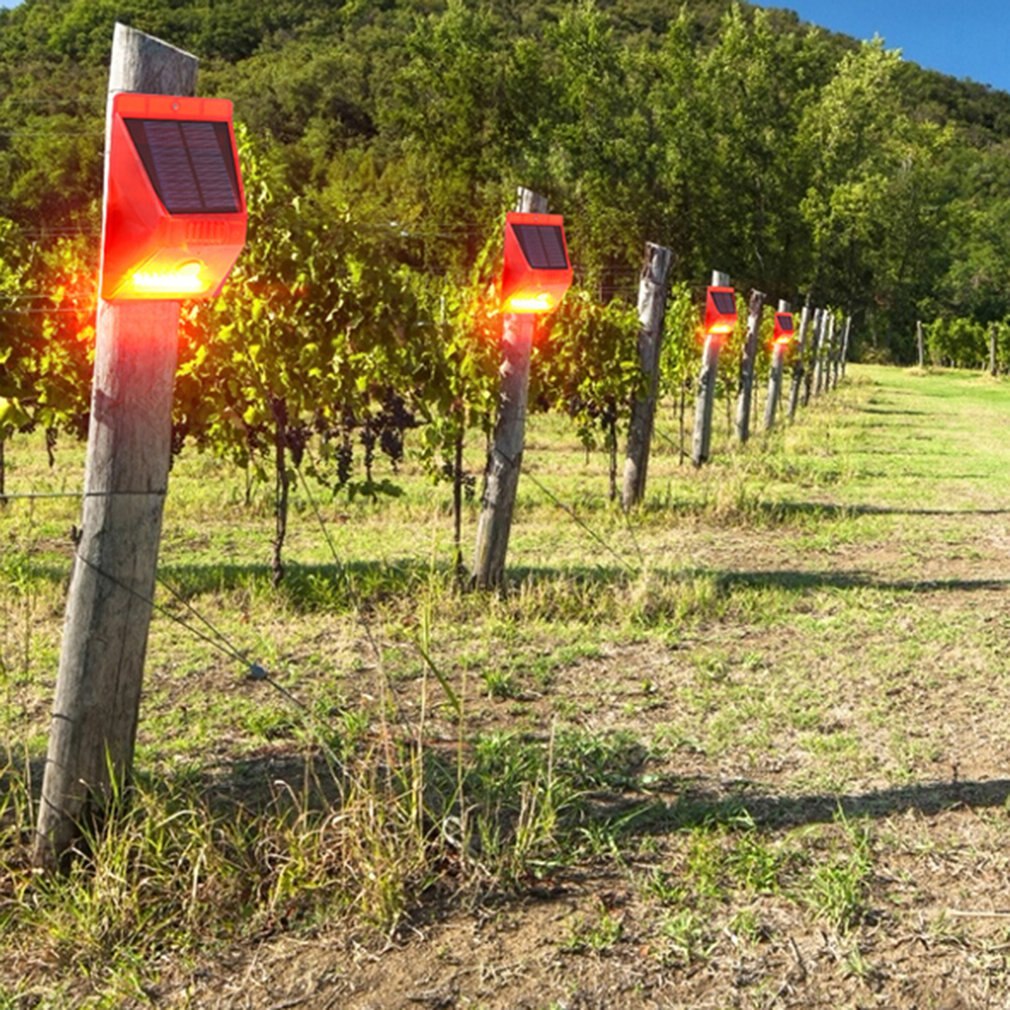 Solar Alarm Light Wireless IP65 Motion Sensor Outdoor Garden Security Lamp for Safety Home Factory Garden Smart Fast Alarm