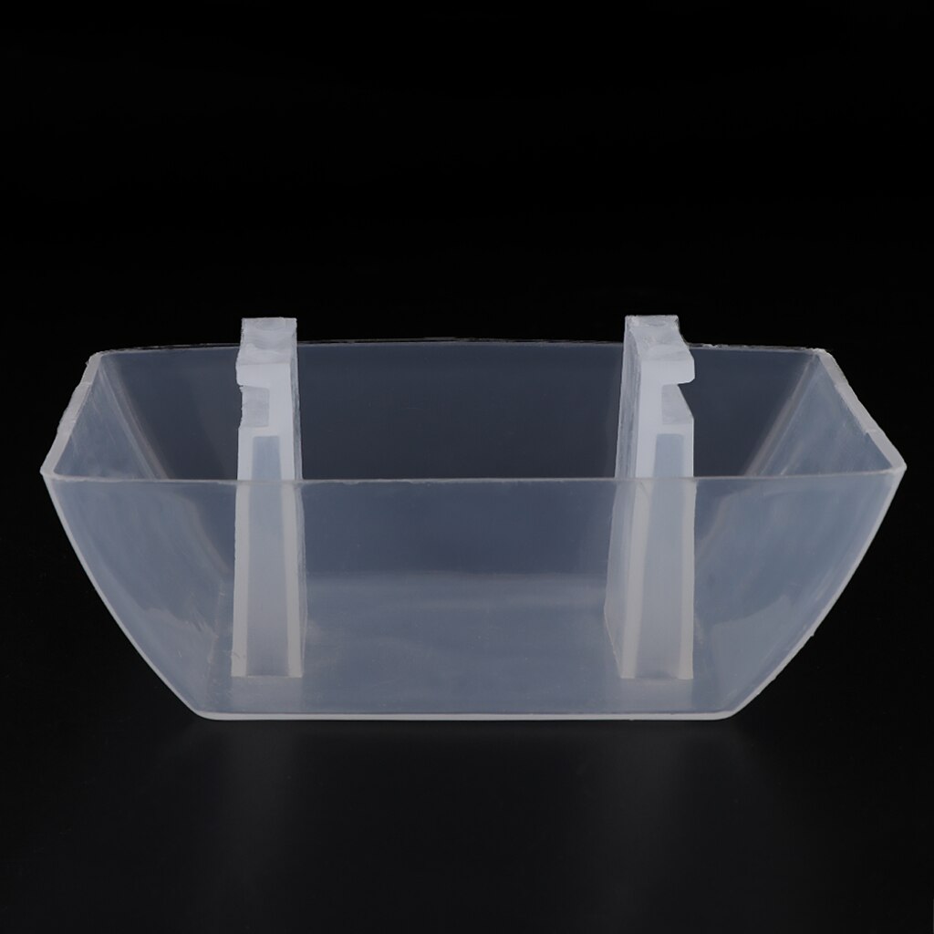 Range Hoods Oil Cup Parts-Transparent & Universal Range Hood Oil Cup for Kitchen Improvement-9.8x7x3cm